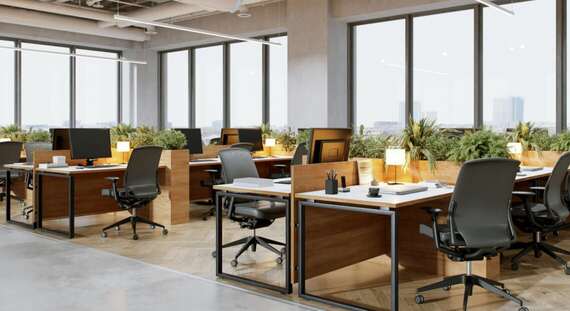 Ukuran Office Space